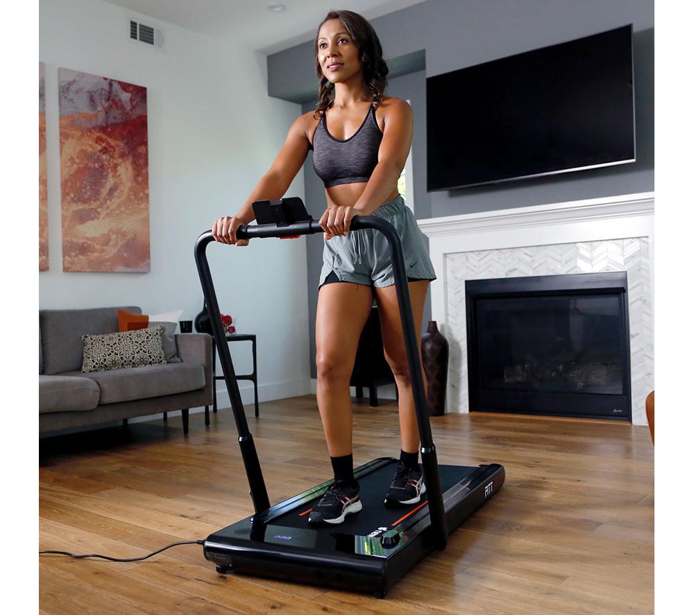 NEW IMAGE FITT Mill Smart Bluetooth Treadmill & Walking Pad - Grey image number 16 of 18
