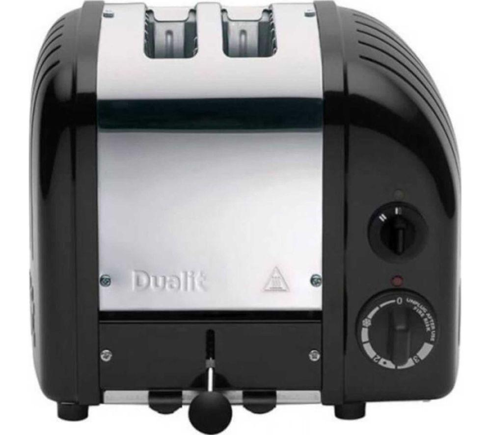 DUALIT Vario 20433 2-Slice Toaster - Black image number 2 of 3