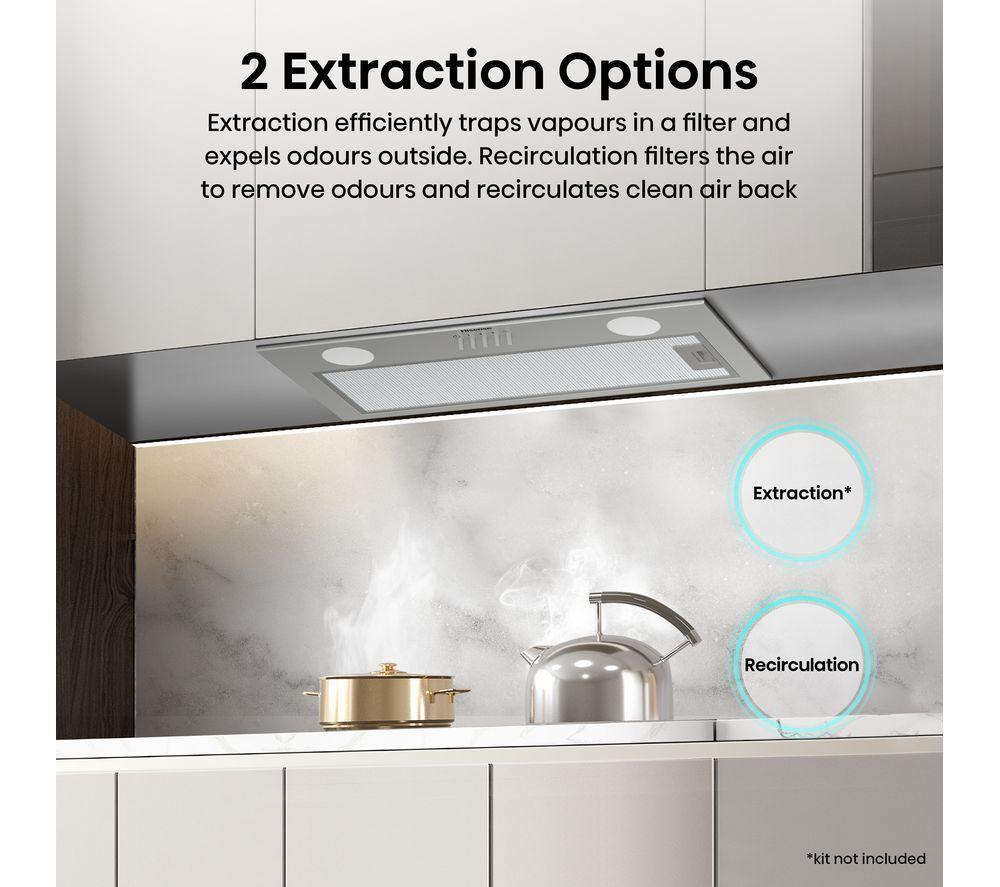 HISENSE CH6BI12BXUK Canopy Cooker Hood - Stainless Steel image number 4 of 15