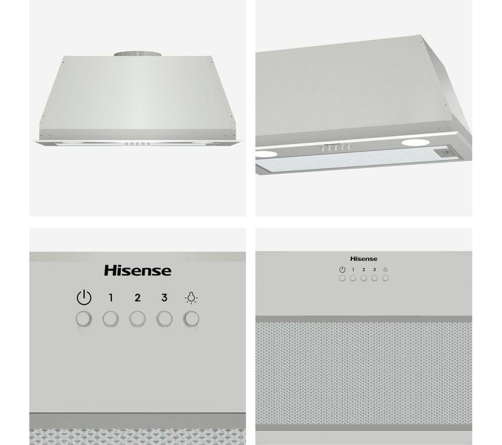 HISENSE CH6BI12BXUK Canopy Cooker Hood - Stainless Steel image number 13 of 15