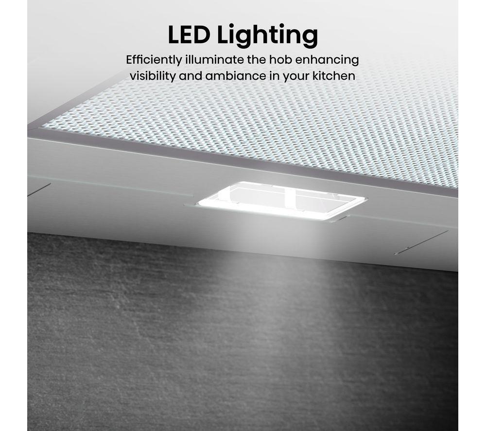 HISENSE CH6T10BXUK Telescopic Cooker Hood - Stainless Steel image number 8 of 15