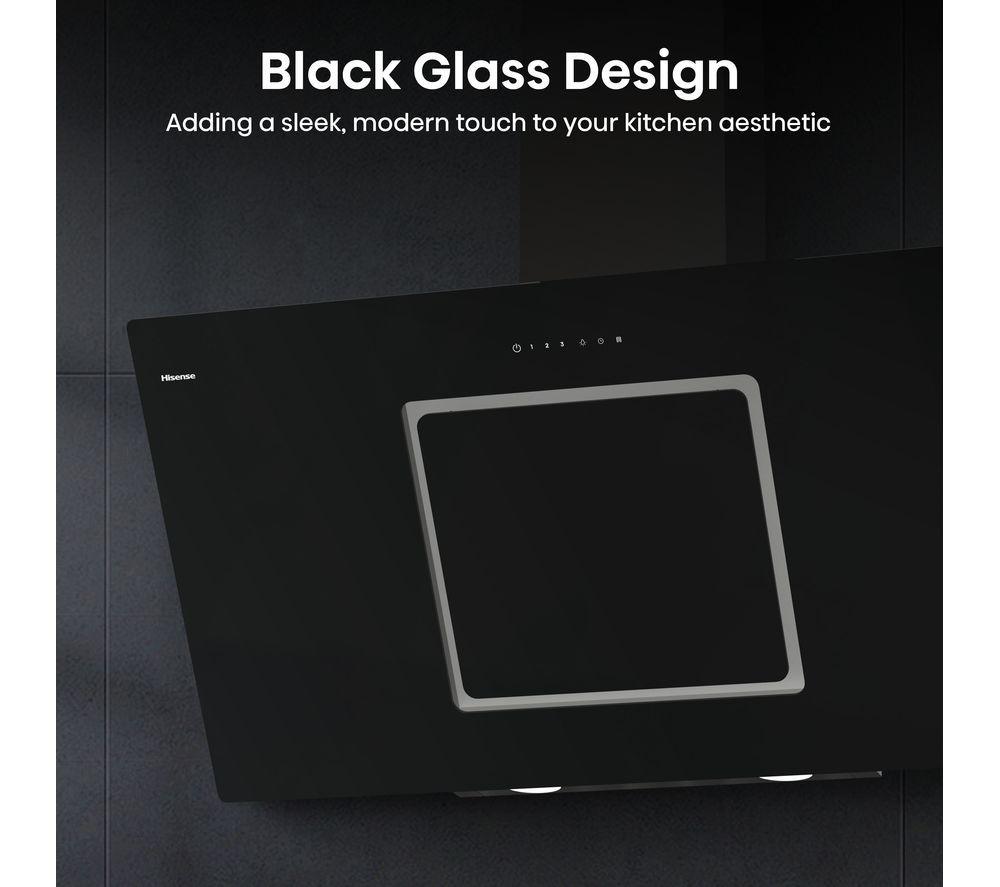 HISENSE CH10IN14BBUK Chimney Cooker Hood - Jet Black image number 4 of 18