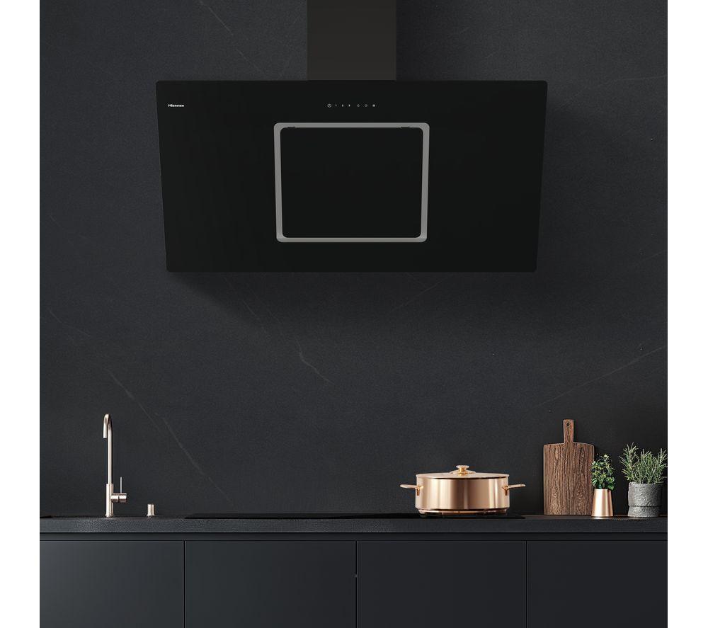HISENSE CH10IN14BBUK Chimney Cooker Hood - Jet Black image number 18 of 18