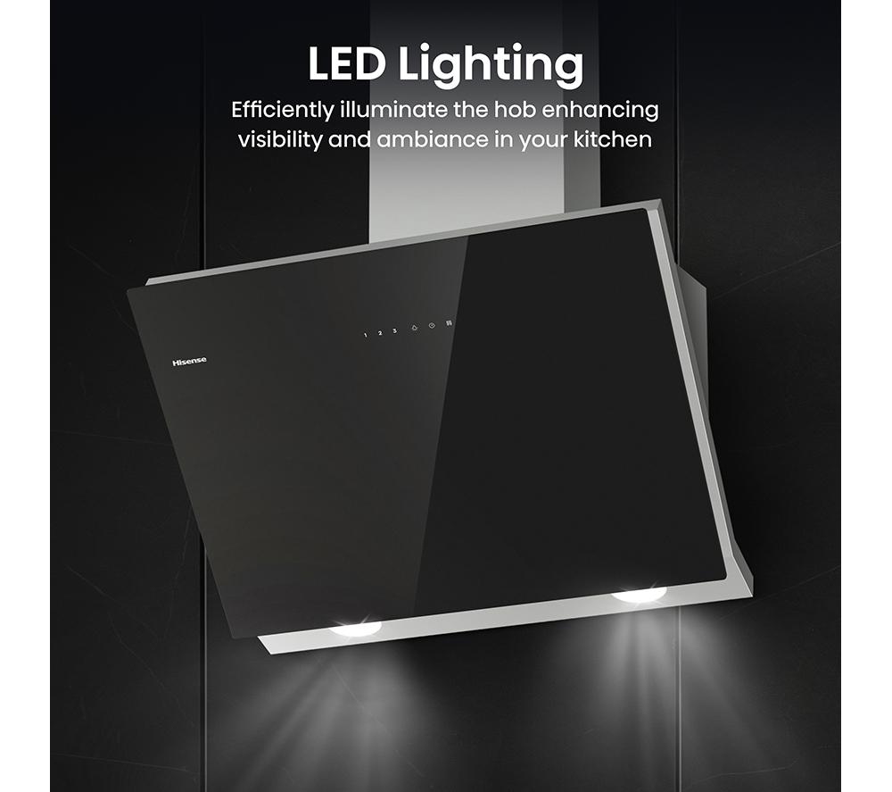 HISENSE CH6IN14BXBUK Chimney Cooker Hood - Stainless Steel image number 10 of 17