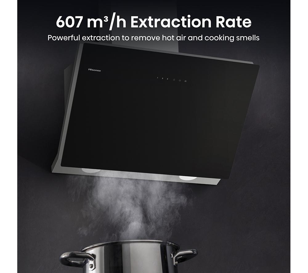 HISENSE CH6IN14BXBUK Chimney Cooker Hood - Stainless Steel image number 12 of 17