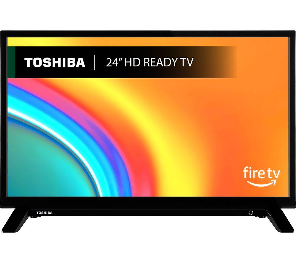 24" TOSHIBA Fire TV 24WF2F53DB  Smart HD Ready HDR LED TV with Amazon Alexa