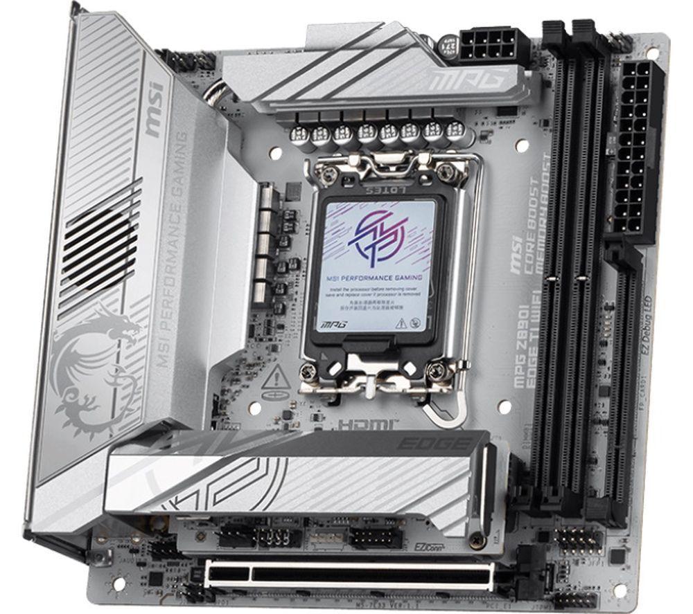 MSI MPG Z890I EDGE TI WIFI LGA1851 Motherboard image number 2 of 5