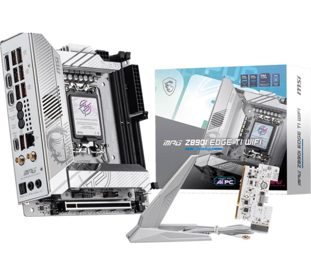 MSI MPG Z890I EDGE TI WIFI LGA1851 Motherboard image number 4 of 5