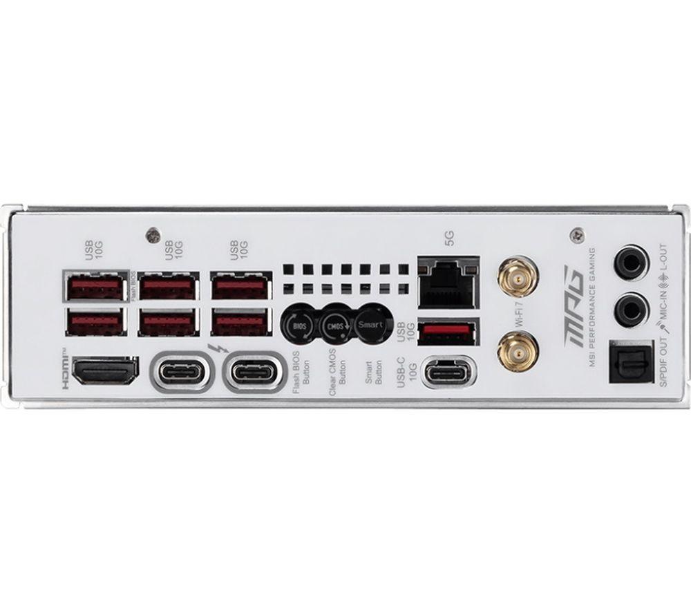MSI MPG Z890I EDGE TI WIFI LGA1851 Motherboard image number 5 of 5