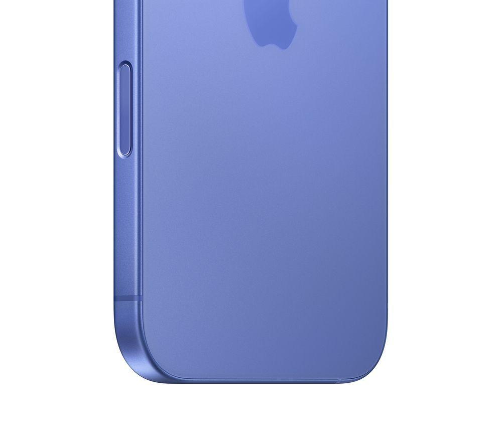 APPLE iPhone 16 (128 GB, Ultramarine), Clear Case, Screen Protector & 20W USB Type-C Power Adapter Bundle image number 7 of 18