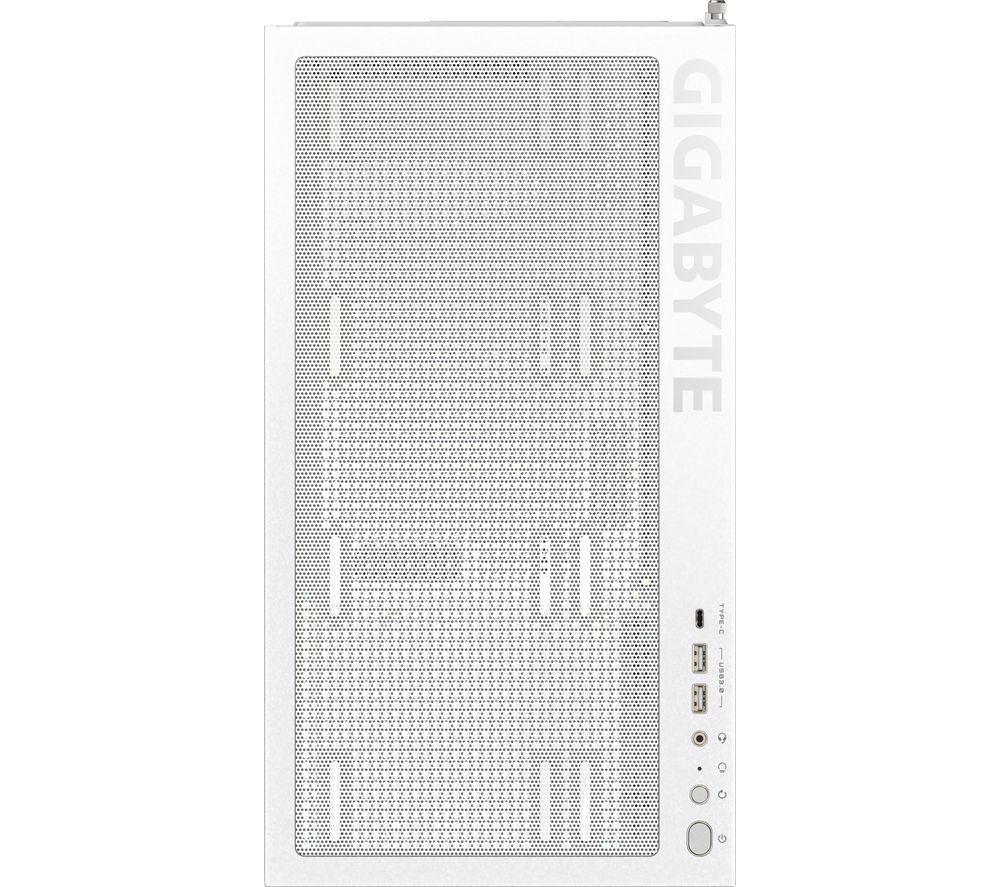 GIGABYTE Panoramic Stealth Ice GB-C500PI ST ATX Mid-Tower PC Case - White image number 5 of 8