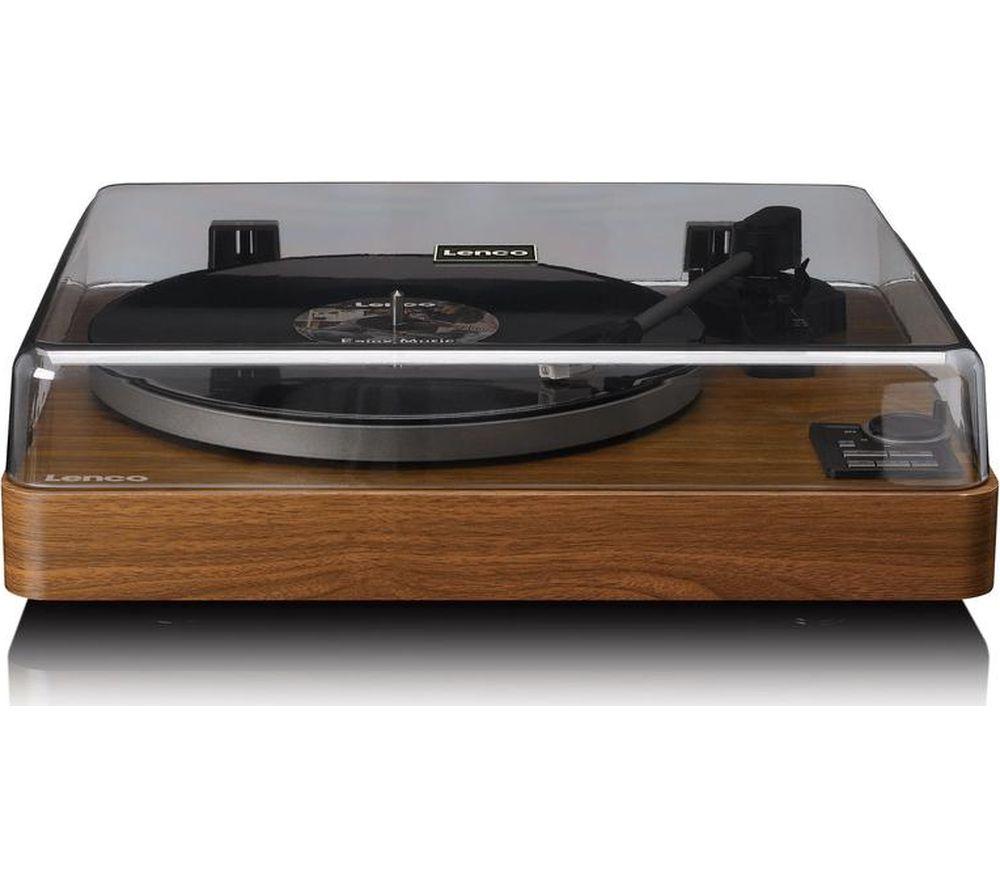 LENCO LBTA-165 Fully Automatic Belt Drive Bluetooth Turntable - Wood image number 3 of 3