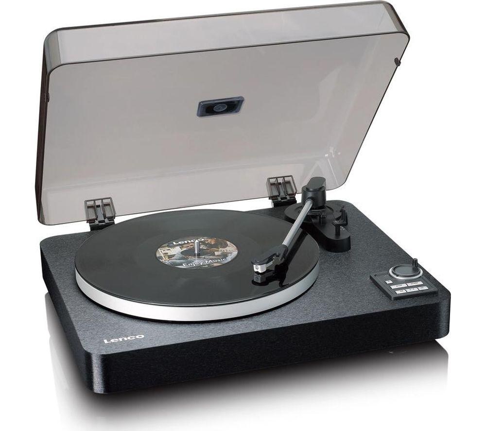 LENCO LBTA-165 Fully Automatic Belt Drive Bluetooth Turntable - Black image number 4 of 8