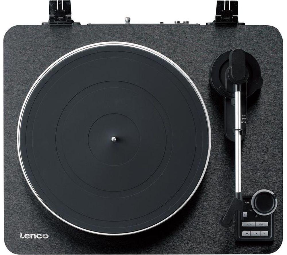 LENCO LBTA-165 Fully Automatic Belt Drive Bluetooth Turntable - Black image number 5 of 8
