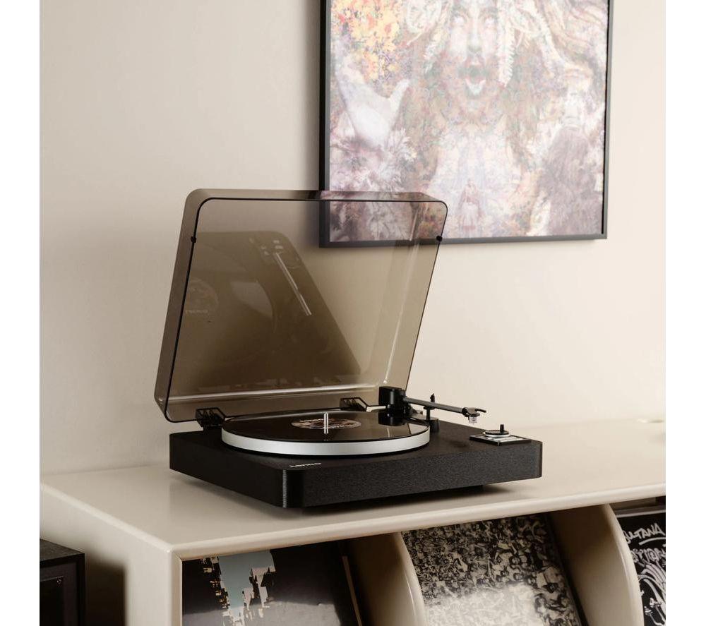 LENCO LBTA-165 Fully Automatic Belt Drive Bluetooth Turntable - Black image number 6 of 8
