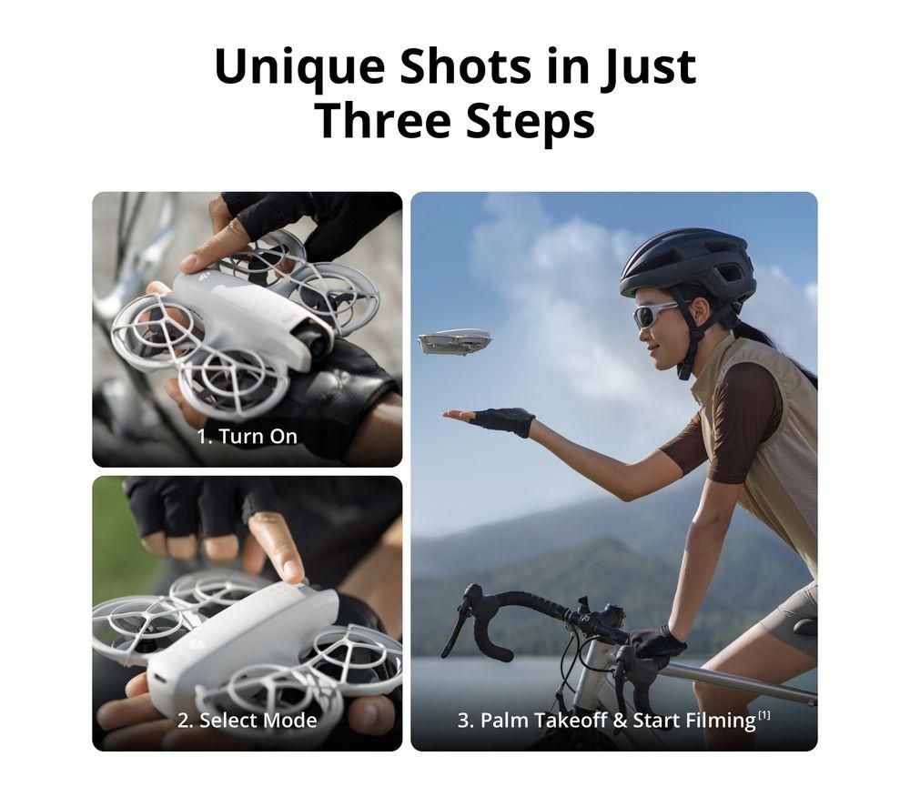 DJI Neo Motion Fly More Combo with RC Motion 3 Controller - Grey image number 6 of 6