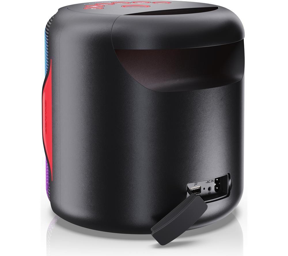 SHARP PS-921(BK) Portable Bluetooth Megasound Party Speaker - Black image number 3 of 4