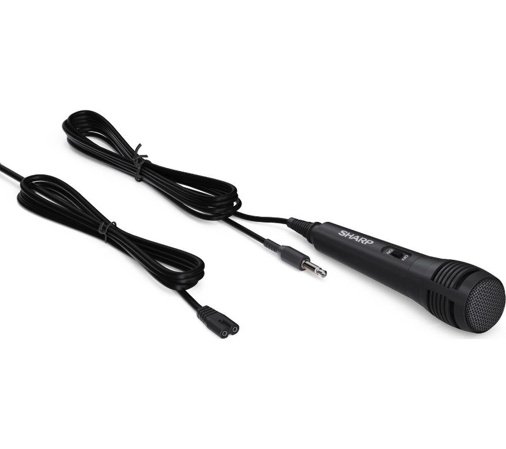 SHARP XParty Sing PS-931 Portable Bluetooth Megasound Party Speaker &ndash; Black image number 2 of 9