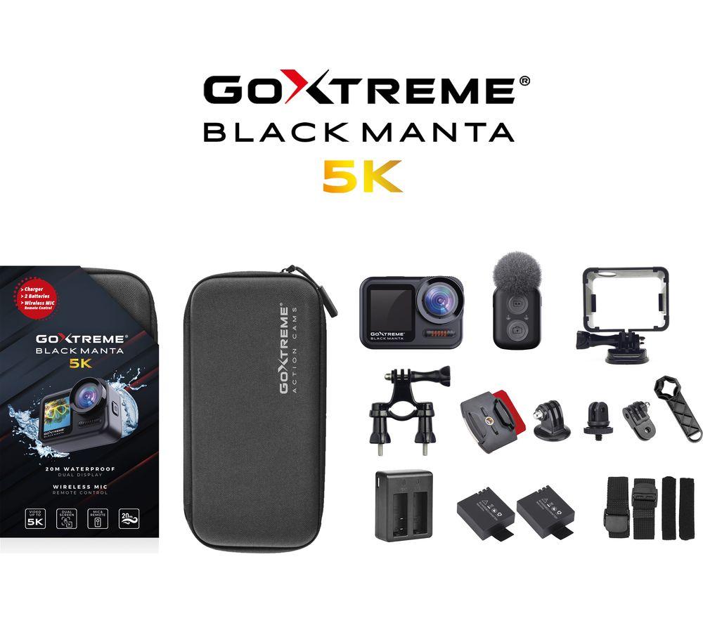 EASYPIX GoXtreme Black Manta 5K Action Camera - Black image number 7 of 7
