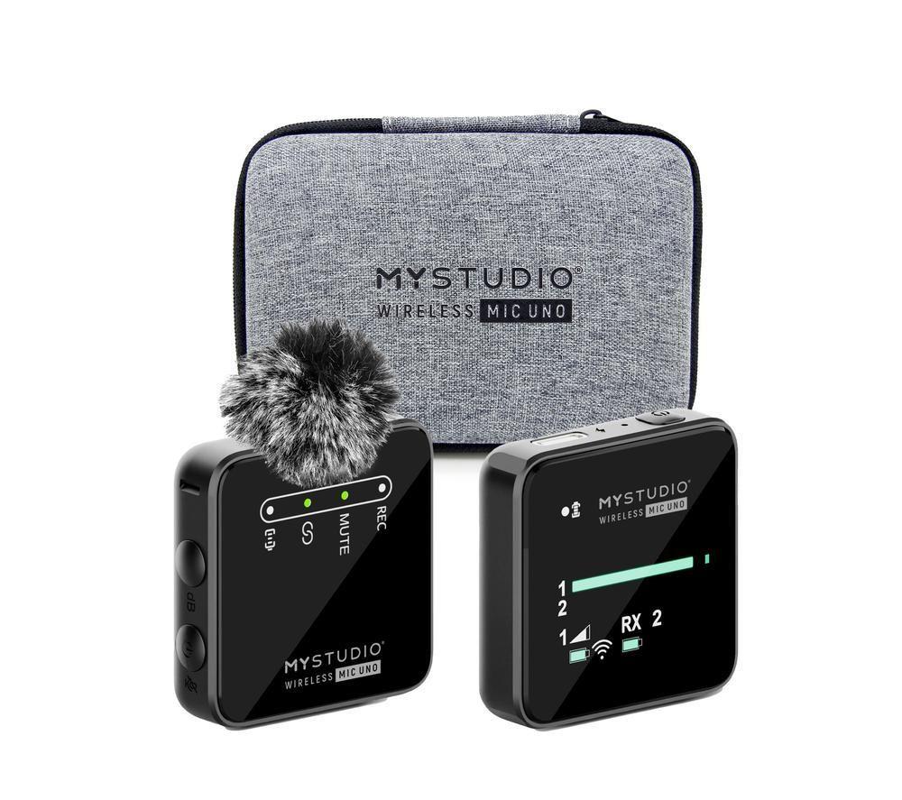EASYPIX MyStudio UNO Wireless Microphone System - Black image number 3 of 9