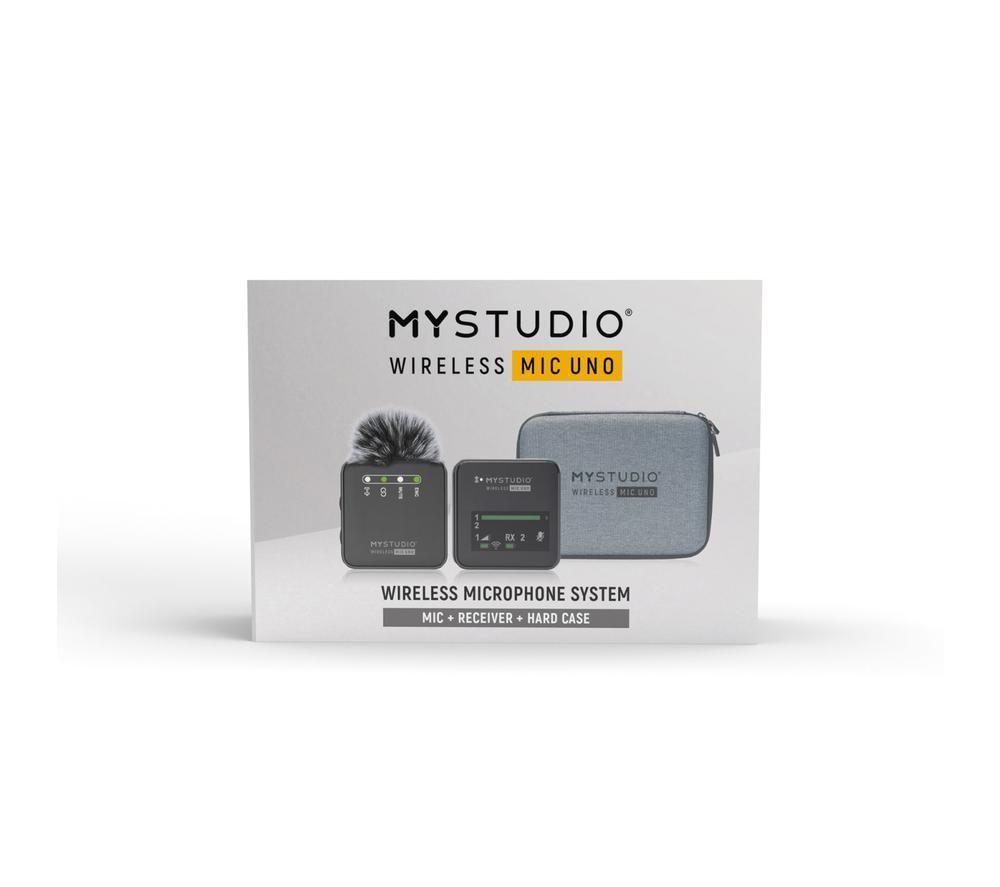 EASYPIX MyStudio UNO Wireless Microphone System - Black image number 6 of 9