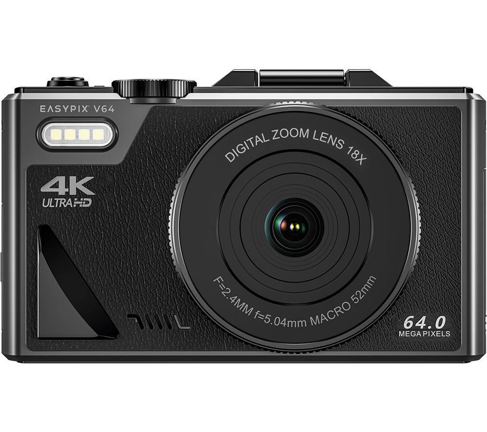 EASYPIX V64 Flip Digital Camera - Black