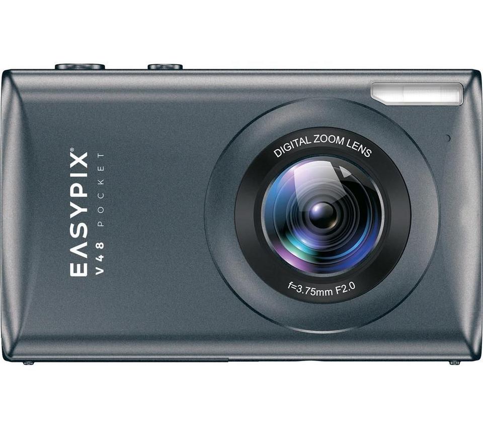 EASYPIX V48 Pocket Digital Camera - Anthracite