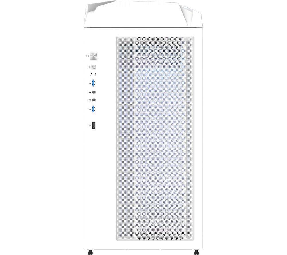 GIGABYTE GB-C301GW V2 ATX Mid-Tower PC Case - White image number 3 of 4