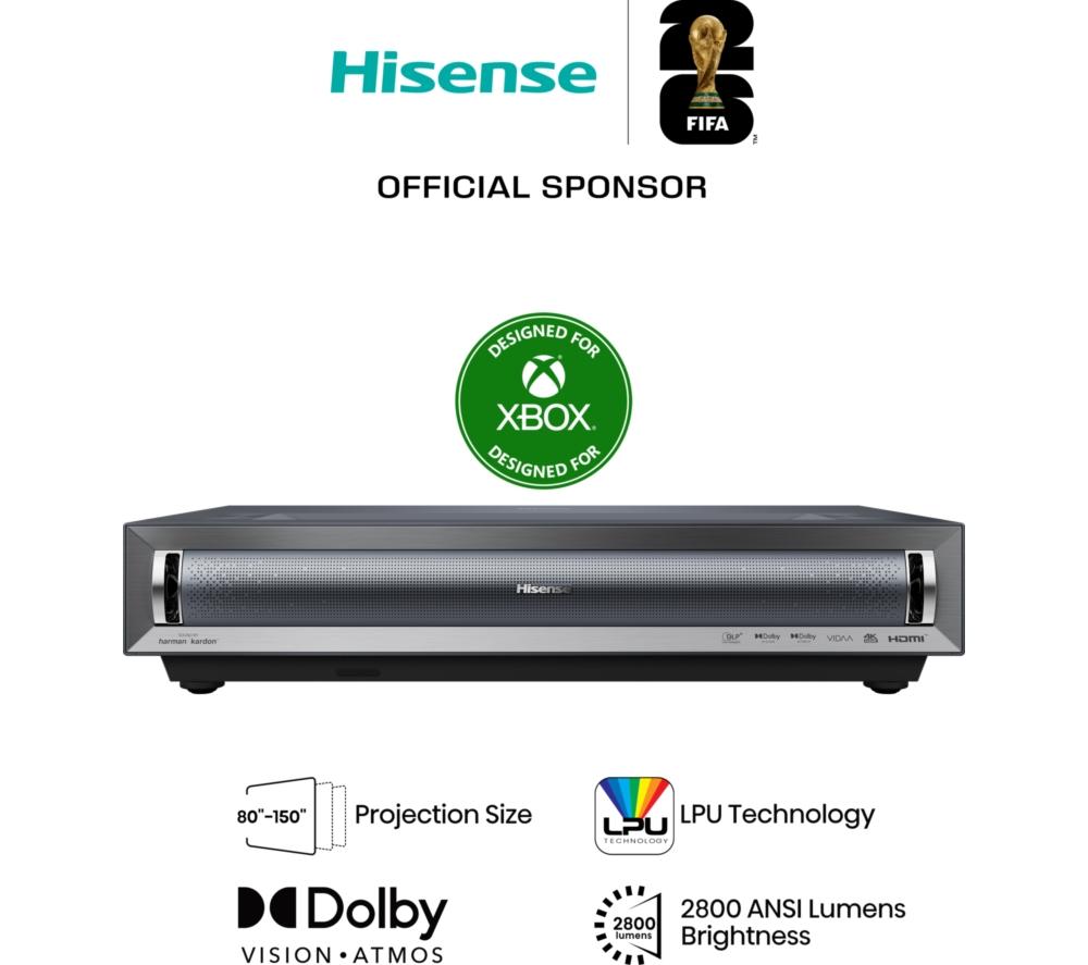 HISENSE PX3TUK Smart 4K Ultra HD Laser TV Projector image number 2 of 18