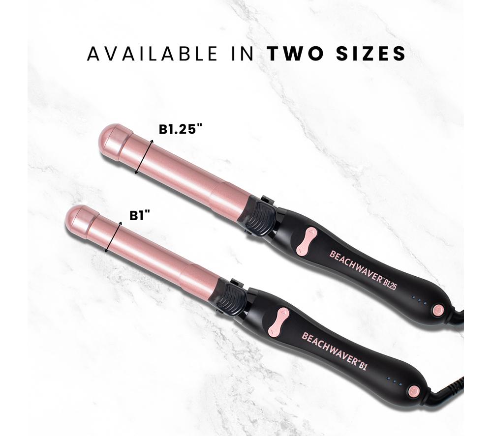 BEACHWAVER B1 BWUK16MR Hair Curler - Midnight Rose image number 4 of 29
