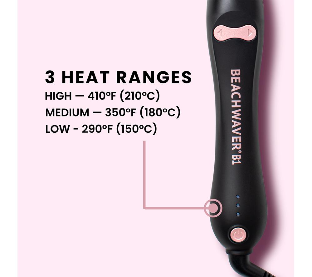 BEACHWAVER B1 BWUK16MR Hair Curler - Midnight Rose image number 18 of 29