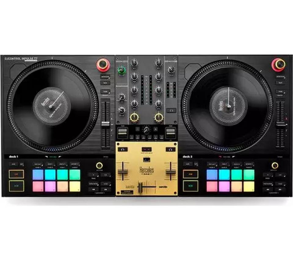 HERCULES DJ Control Inpulse T7 Audio Controller Special Edition UK - Black & Gold