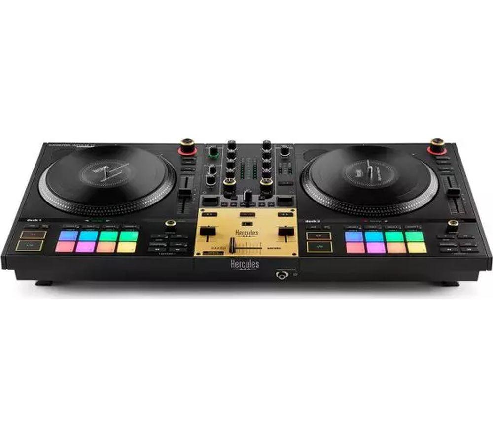HERCULES DJ Control Inpulse T7 Audio Controller Special Edition UK - Black & Gold image number 2 of 4