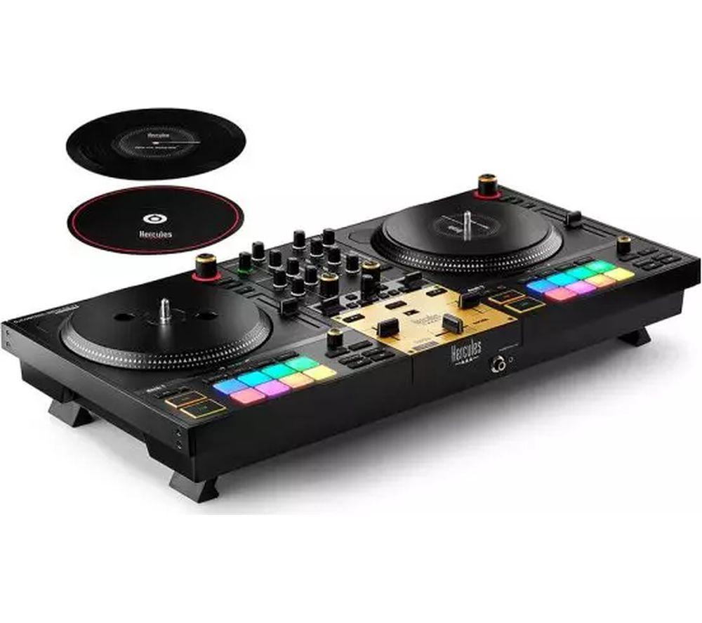 HERCULES DJ Control Inpulse T7 Audio Controller Special Edition UK - Black & Gold image number 3 of 4