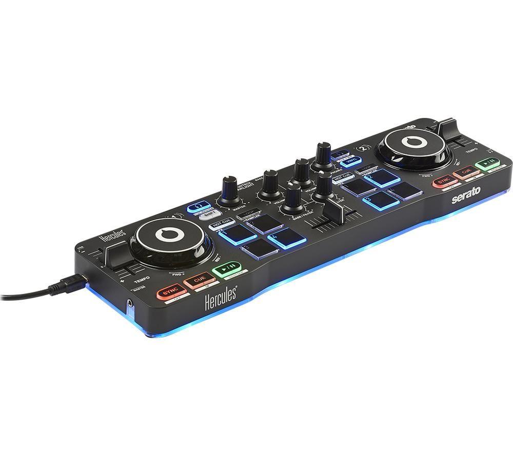 HERCULES DJControl Starlight Audio Controller - Black image number 3 of 6