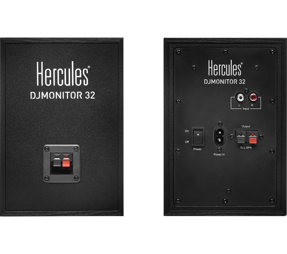 HERCULES DJ Monitor 32 Speakers - Black image number 2 of 4