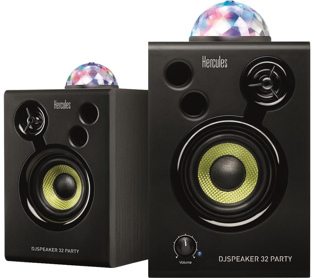 HERCULES DJSpeaker 32 Party Speakers - Black image number 2 of 7