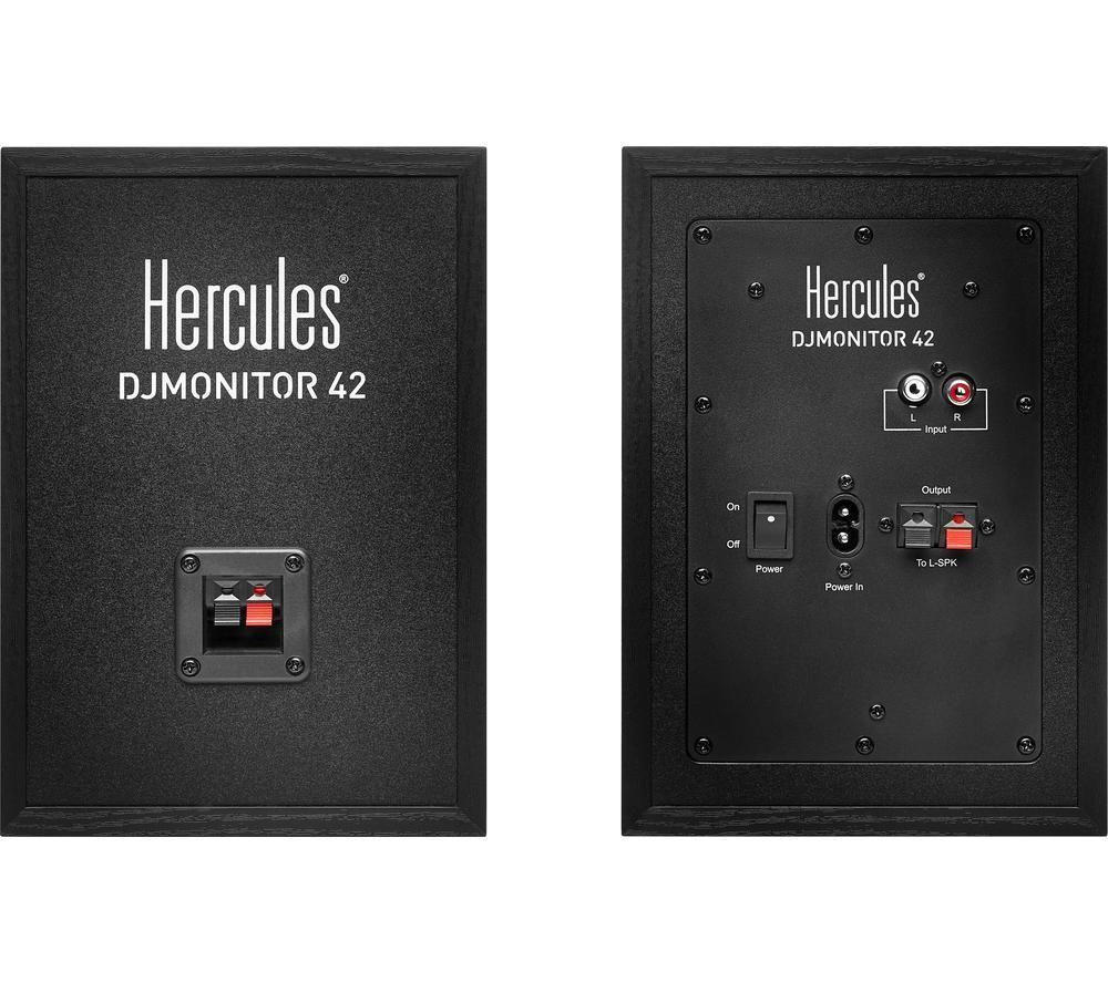 HERCULES DJ Monitor 42 Speakers - Black image number 4 of 4
