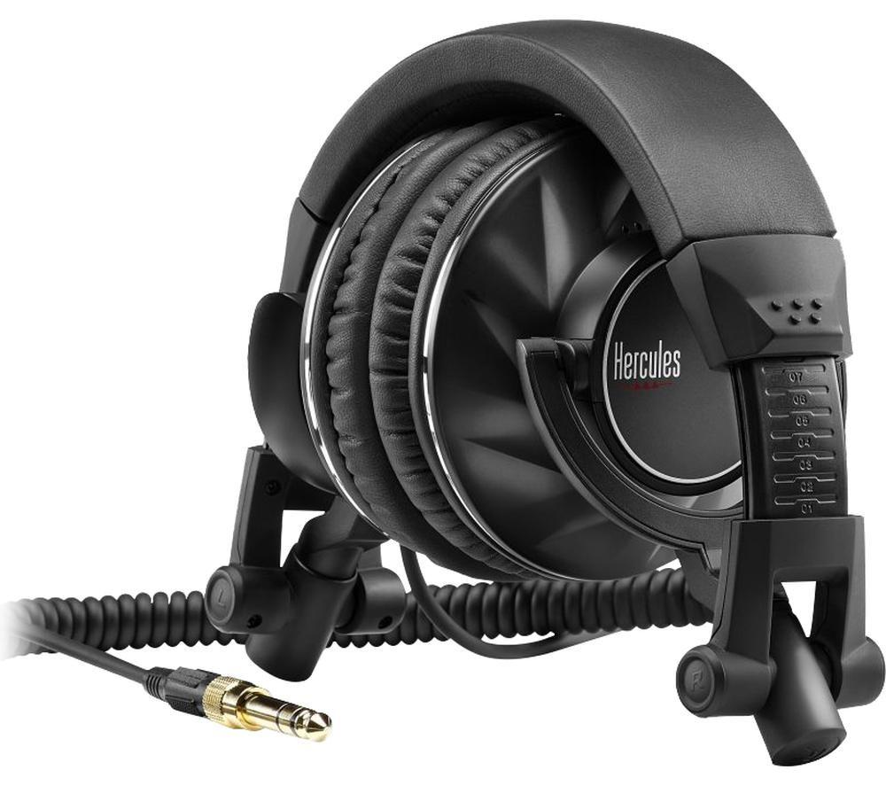 HERCULES HDP DJ60 Headphones - Black image number 5 of 7