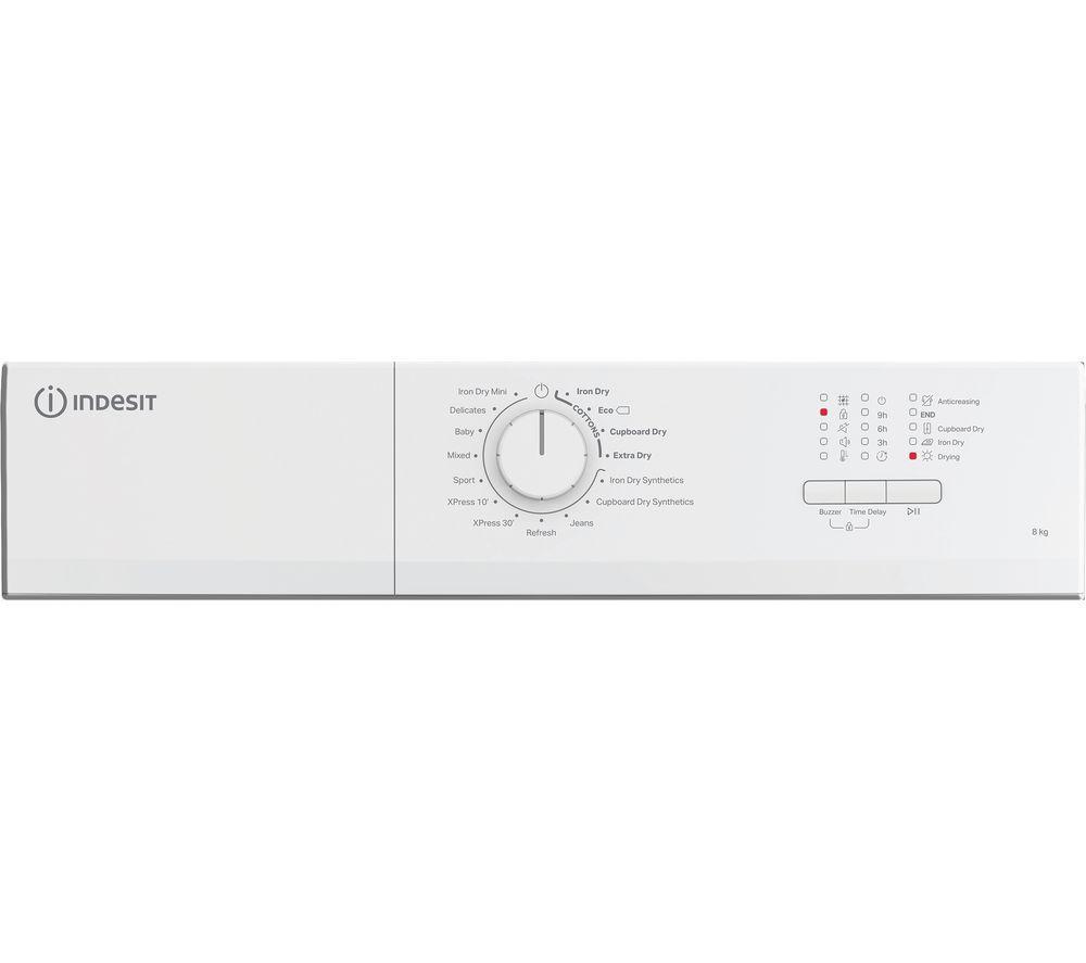 INDESIT C YD A81 WWGL UK 8 kg Vented Tumble Dryer - White image number 4 of 6