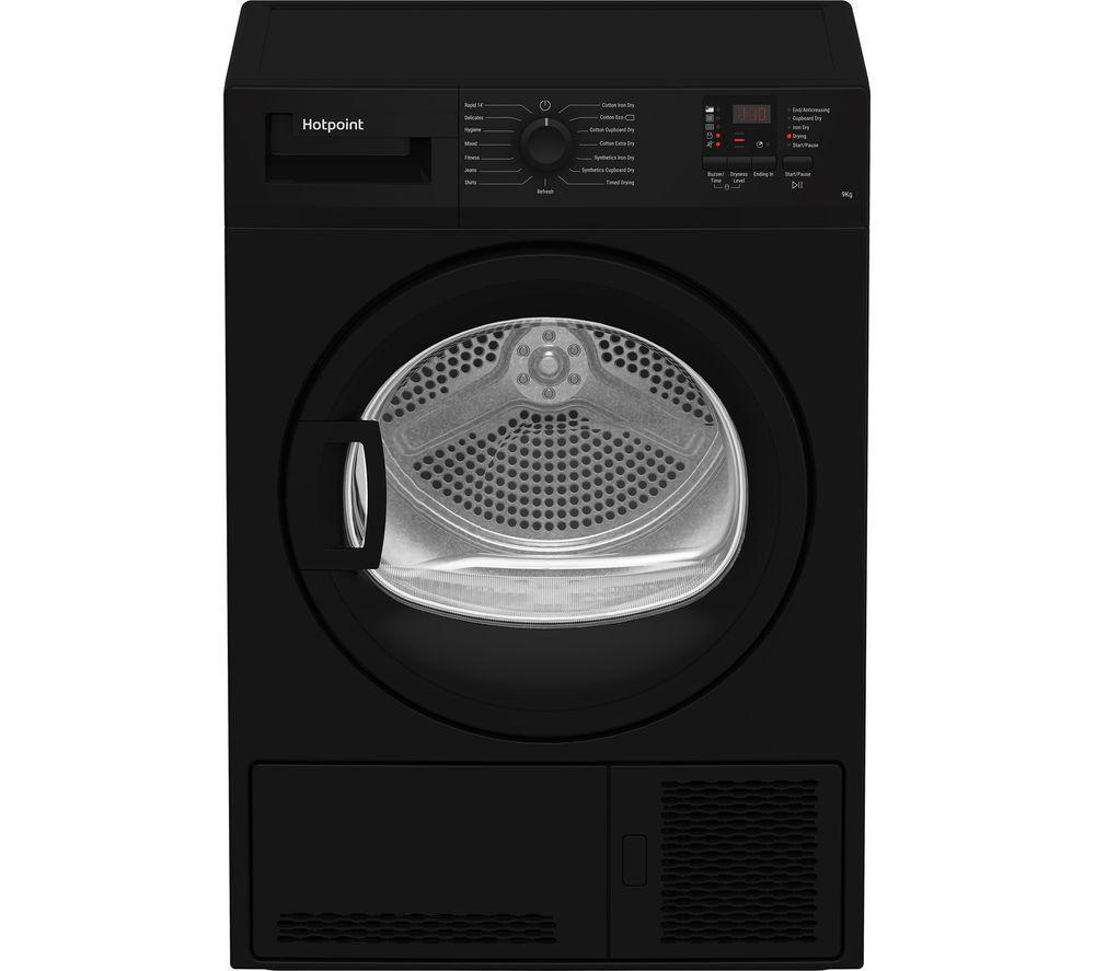 HOTPOINT C HD C92 BBGD UK UK 9 kg Condenser Tumble Dryer – Black, Black