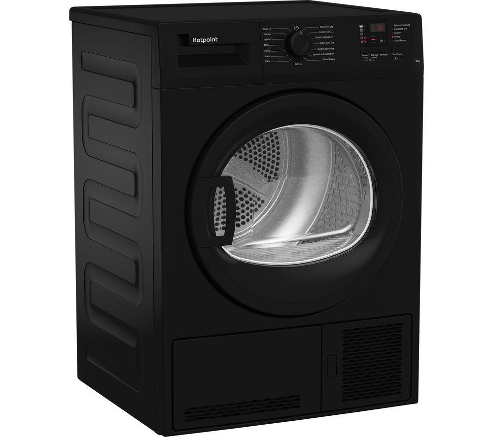 HOTPOINT C HD C92 BBGD UK UK 9 kg Condenser Tumble Dryer - Black image number 7 of 7