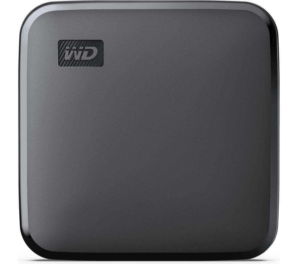 WD Elements Portable External SSD - 1 TB, Black