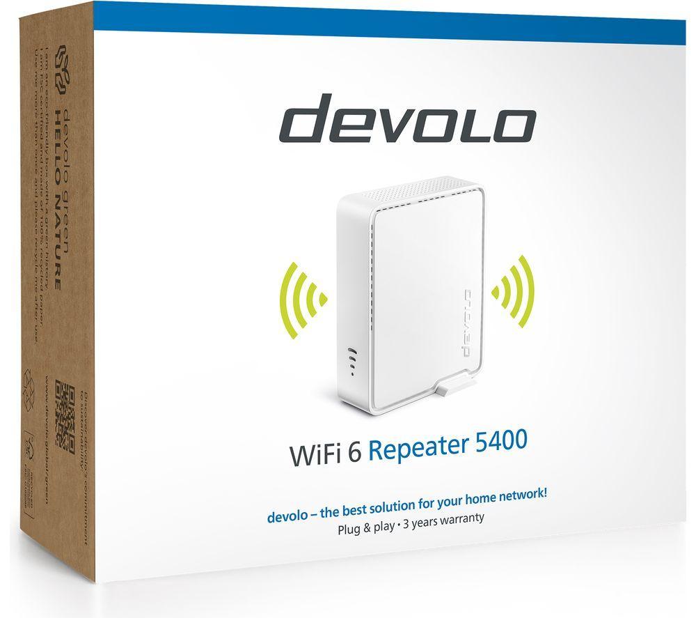 DEVOLO 8965 Repeater WiFi Range Extender - AX 5400, Dual-band image number 9 of 19