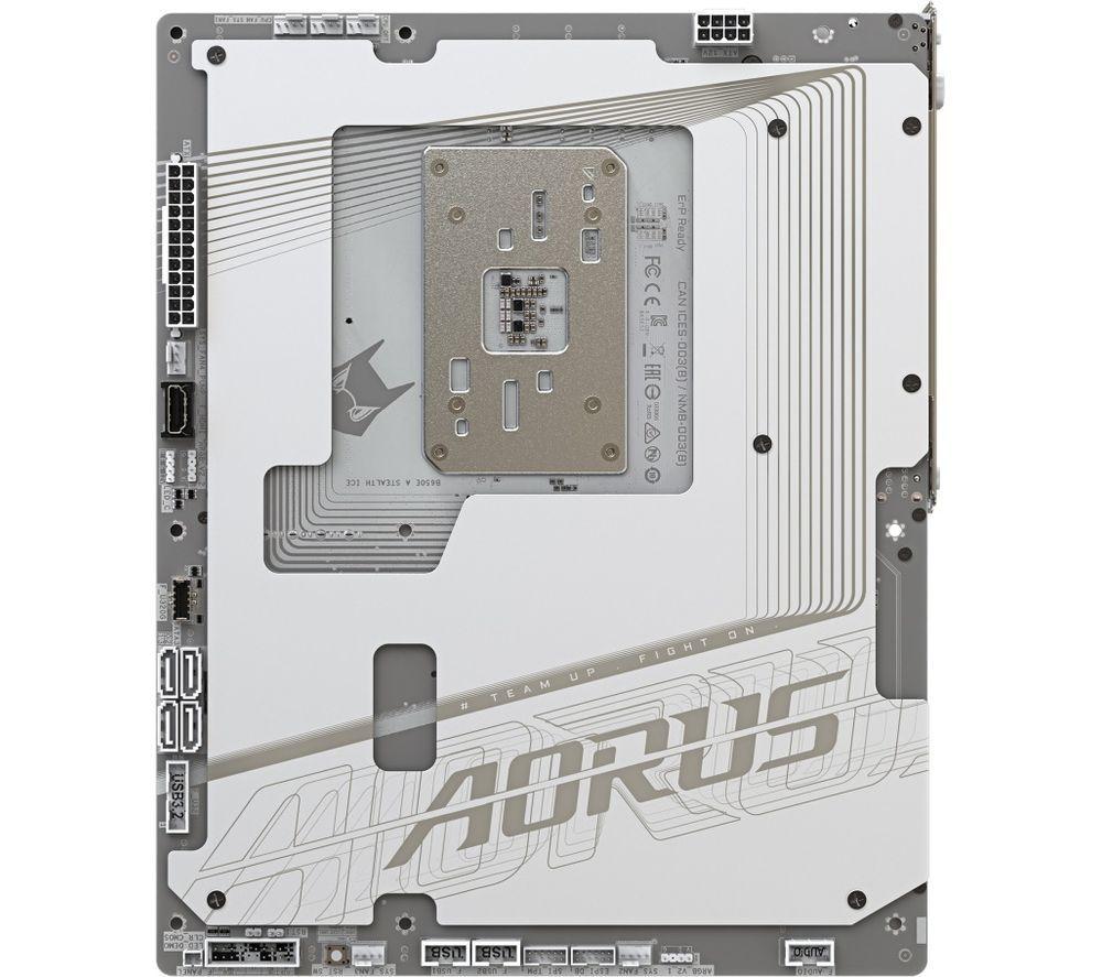 GIGABYTE Aorus STEALTH ICE B650 AM5 Motherboard image number 3 of 4