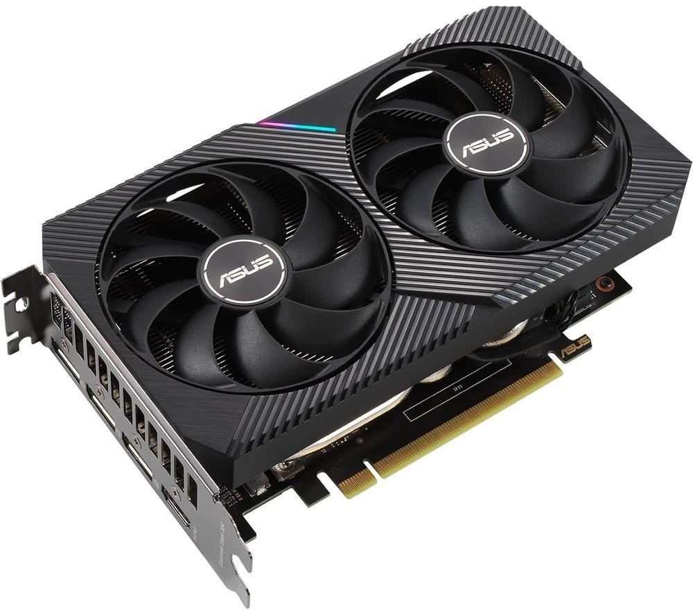 ASUS GeForce RTX 3060 12 GB Dual V2 OC Graphics Card image number 3 of 7