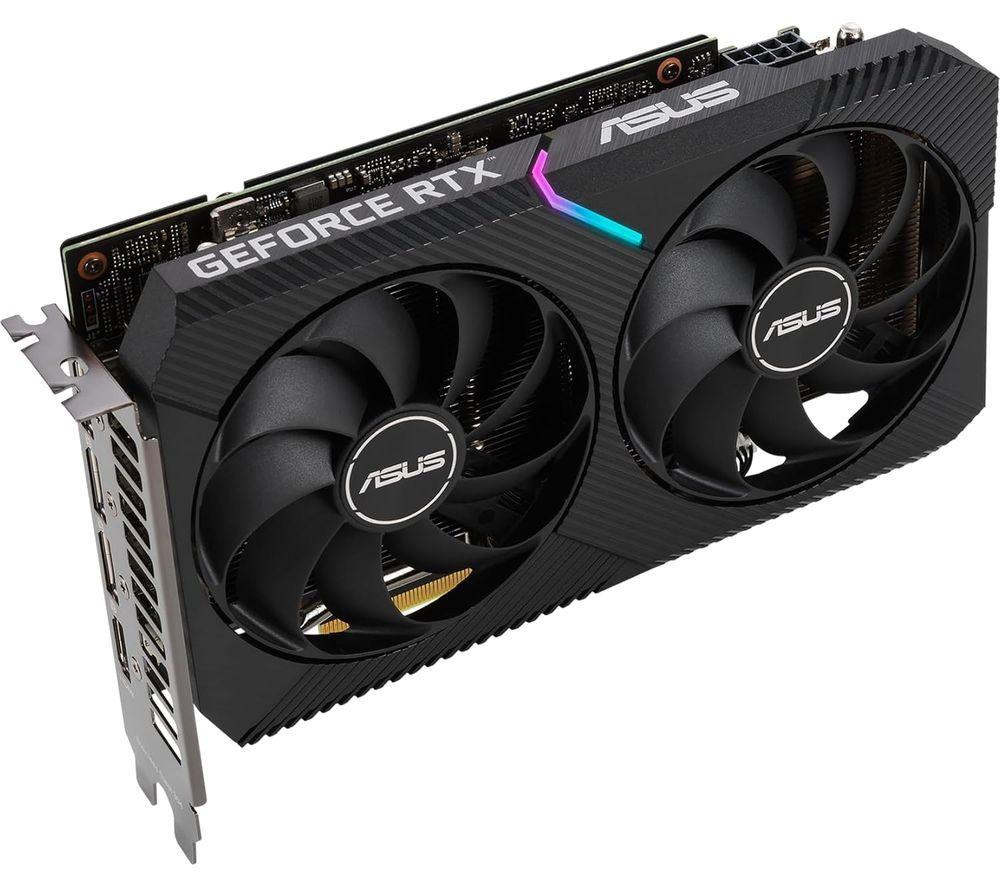 ASUS GeForce RTX 3060 12 GB Dual V2 OC Graphics Card image number 4 of 7