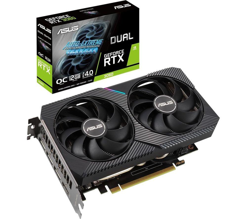 ASUS GeForce RTX 3060 12 GB Dual V2 OC Graphics Card image number 6 of 7