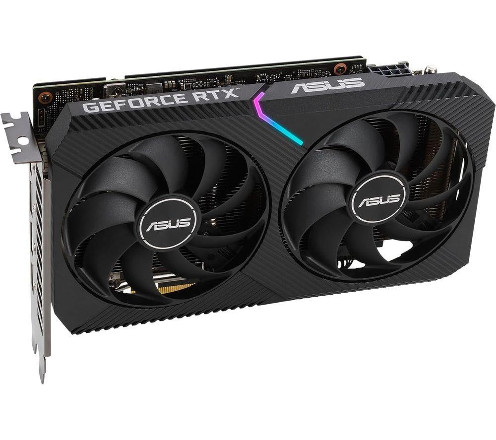 ASUS GeForce RTX 3060 12 GB Dual V2 OC Graphics Card image number 7 of 7