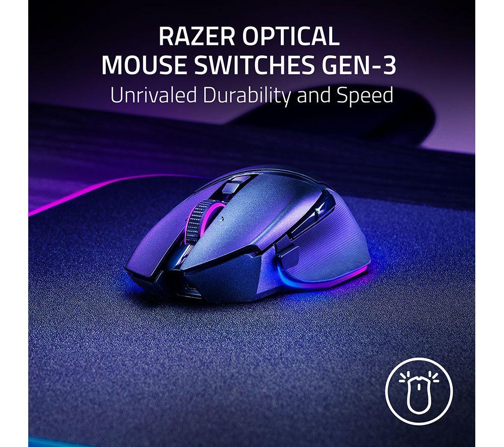 RAZER Basilisk V3 Pro 35K RGB Wireless Black Optical Gaming Mouse image number 7 of 9